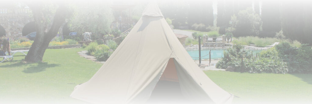 Background Camping Tipi