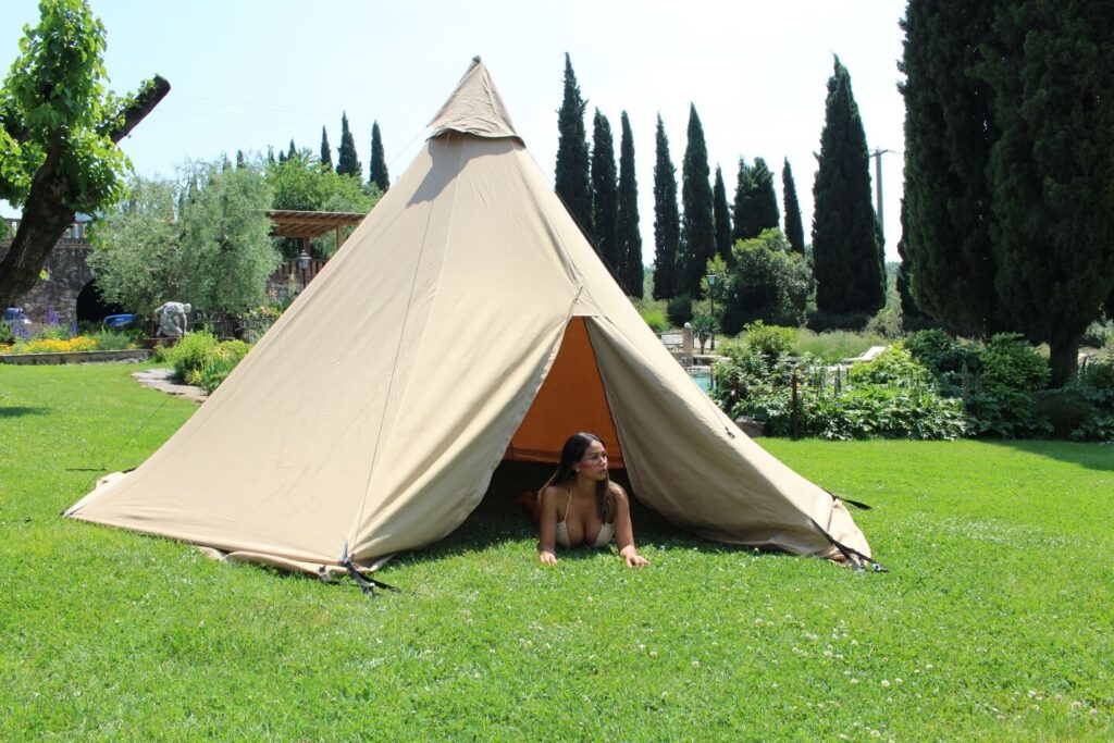 Camping Tipi einzeln