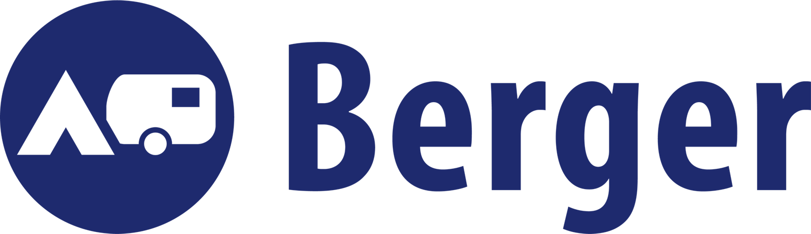 201 Berger Logo blau