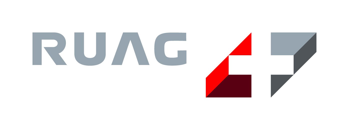 RUAG Logo Schrift Zeichen rgb